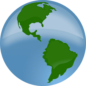 Green Globe A View of Our Earth PNG