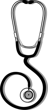 Essential Stethoscope for Healthcare Professionals PNG