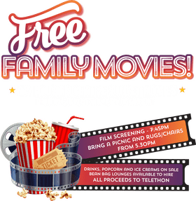 Sunset Cinema Family Movie Night Extravaganza PNG
