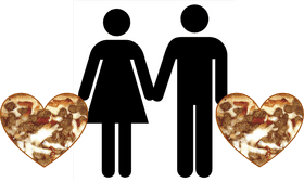Pizza Cutter Where Love Meets Slice PNG
