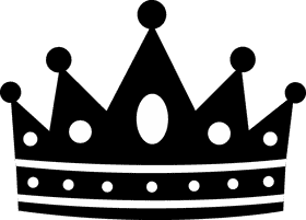 Elegant Queen Crown of Royalty and Grace PNG