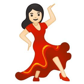 Flaming Red Dance of Joy PNG