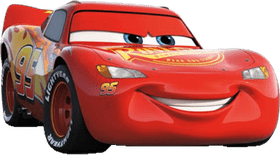 Lightning McQueen The Speedy Racing Car PNG