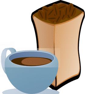 Delightful Brew The Essence of Coffee Beans PNG