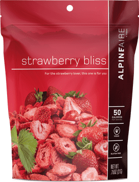 Hiking Trail Strawberry Bliss Snack Pack PNG