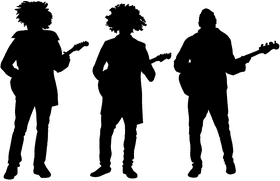 Silhouettes in Rock Music The Rhythm Revolution PNG