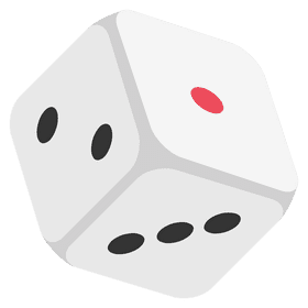 Dice Rolling Game of Chance and Strategy PNG