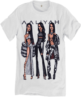 Rap Queens Aaliyah Inspired Style PNG