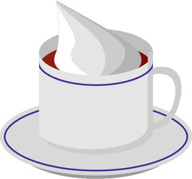 Deluxe Espresso Machine with Creamy Topping PNG