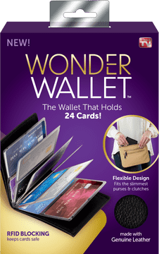 Wonder Wallet The Ultimate RFID-Blocking Card Holder PNG