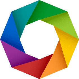 Colorful Origami Crane Design in Motion PNG