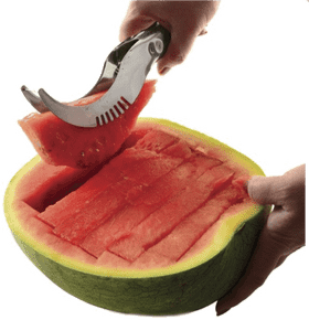 Perfectly Cut Melon Slice Delight PNG