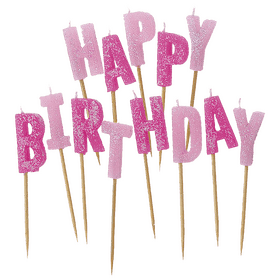 Sparkling Birthday Candle Celebration PNG