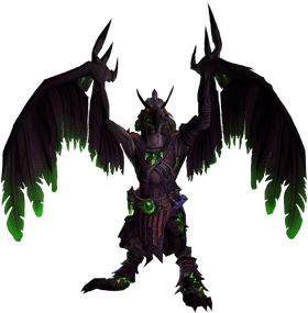 Shadowed Wings Enigmatic Eye Shadow Designs PNG