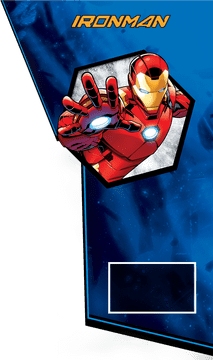 Marvel's Iron Man Hero in Action PNG