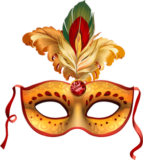 Artistic Welding Mask with Colorful Feathers PNG