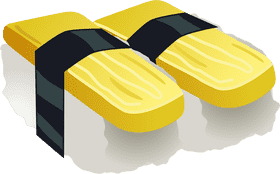 Sushi Delight Sweet Tamago Treats PNG