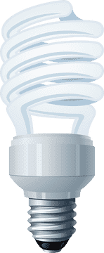 Eco-Friendly Light Bulb Design PNG