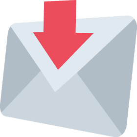 Modern Envelope Mail Delivery Icon PNG