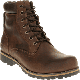 Stylish Brown Leather Hiking Shoe PNG