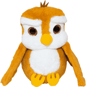 Adorable Plush Toy Owl for Cozy Cuddles PNG
