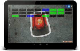 Interactive Tablet with Siren Sounds Feature PNG