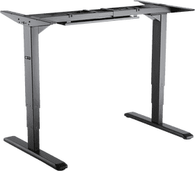 Modern Adjustable Office Desk Frame for Ergonomic Comfort PNG