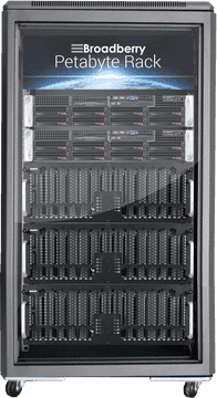 Petabyte Server Rack Solution PNG