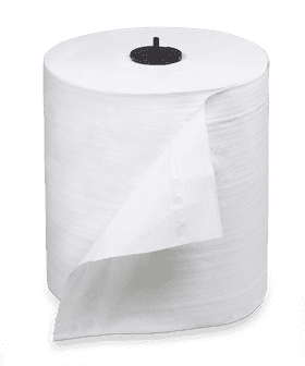 Soft White Paper Sheet Roll for Versatile Use PNG