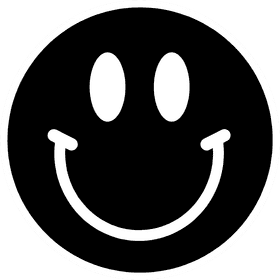Radiant Smiley of Joyful Vibes PNG