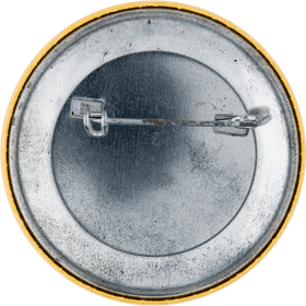 Classic Button with Safety Pin Attachment PNG