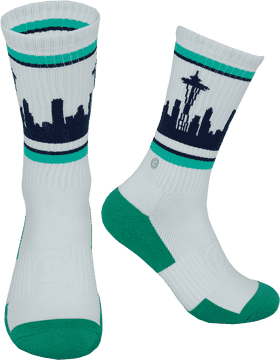 City Skyline Socks Urban Style Footwear PNG