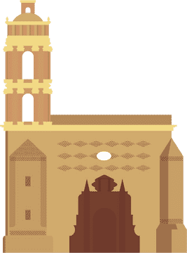 Majestic Cathedral of Timeless Architecture PNG