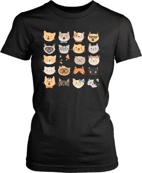 Nurse of the Feline Faces PNG