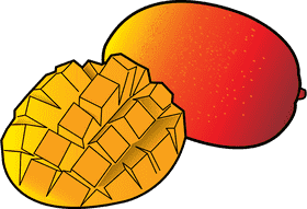 Deliciously Fresh Mango Delight PNG