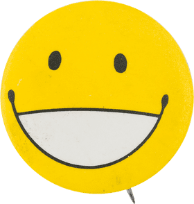 Smiley Face of Joy and Cheerfulness PNG