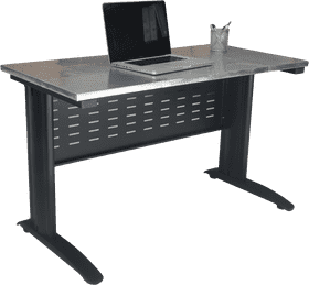 Modern Minimalist Office Desk Setup PNG