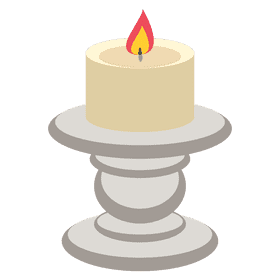 Elegant Modern Candle Holder for Home Decor PNG