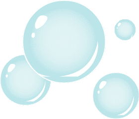 Delicate Dance of Soap Bubbles PNG