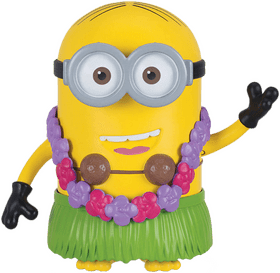 Cheerful Minion's Jailhouse Luau PNG