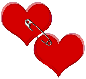 Heartfelt Connection Pin PNG