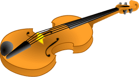 Elegant Violin Harmony in Melody PNG
