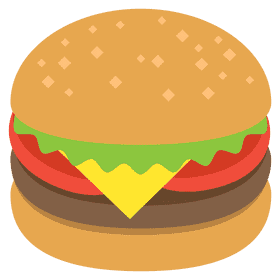 Delicious Cheesy Burger Delight PNG