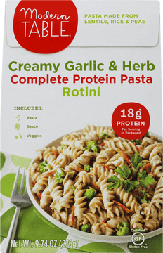 Creamy Garlic & Herb Protein Pasta Bowl PNG