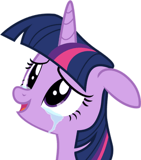 Twilight Sparkle's Mascara Meltdown PNG