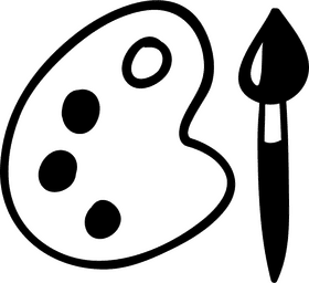 Whimsical Color Palette Design PNG