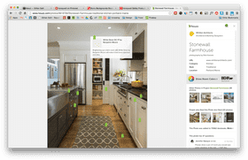 Charming Kitchen Island with Rustic Farmhouse Style PNG