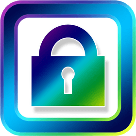 Modern Security Lock with Sleek Design PNG
