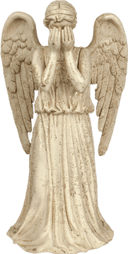 Christmas Angel of Peace and Reflection PNG
