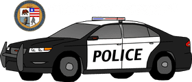 Los Santos Police Department Cruiser Concept PNG